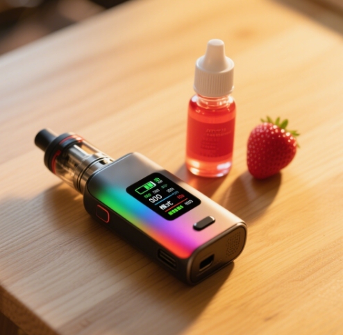 Vizuálny portrét Elektronické cigarety v popkultúre a médiách
